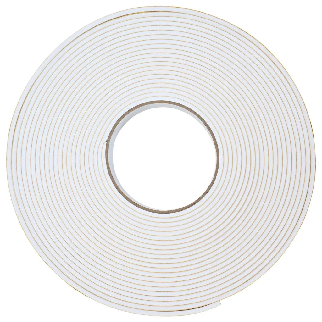 Nastro adesivo in schiuma Bianco 10mm x 10m Schiuma CR 42024109
