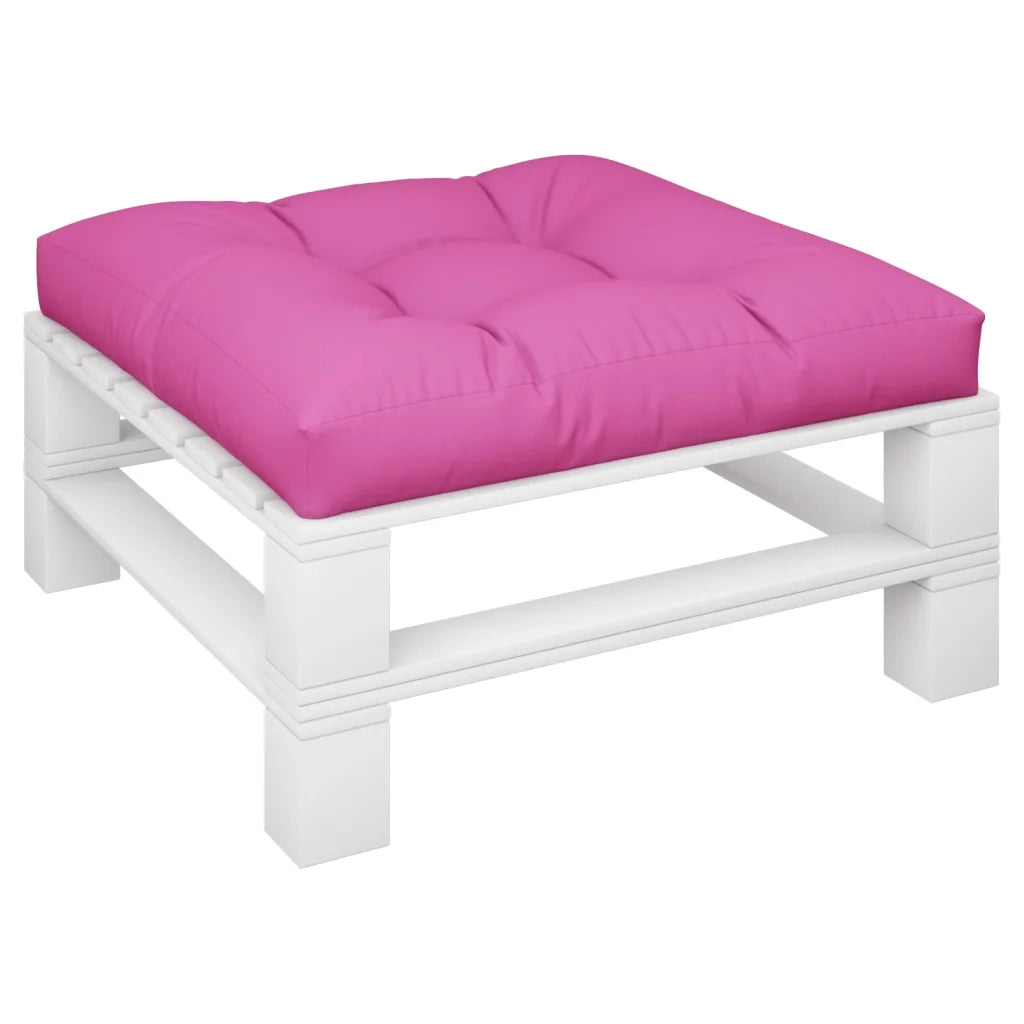 Cuscino per Pallet Rosa 80x80x12 cm in Tessutocod mxl 70482