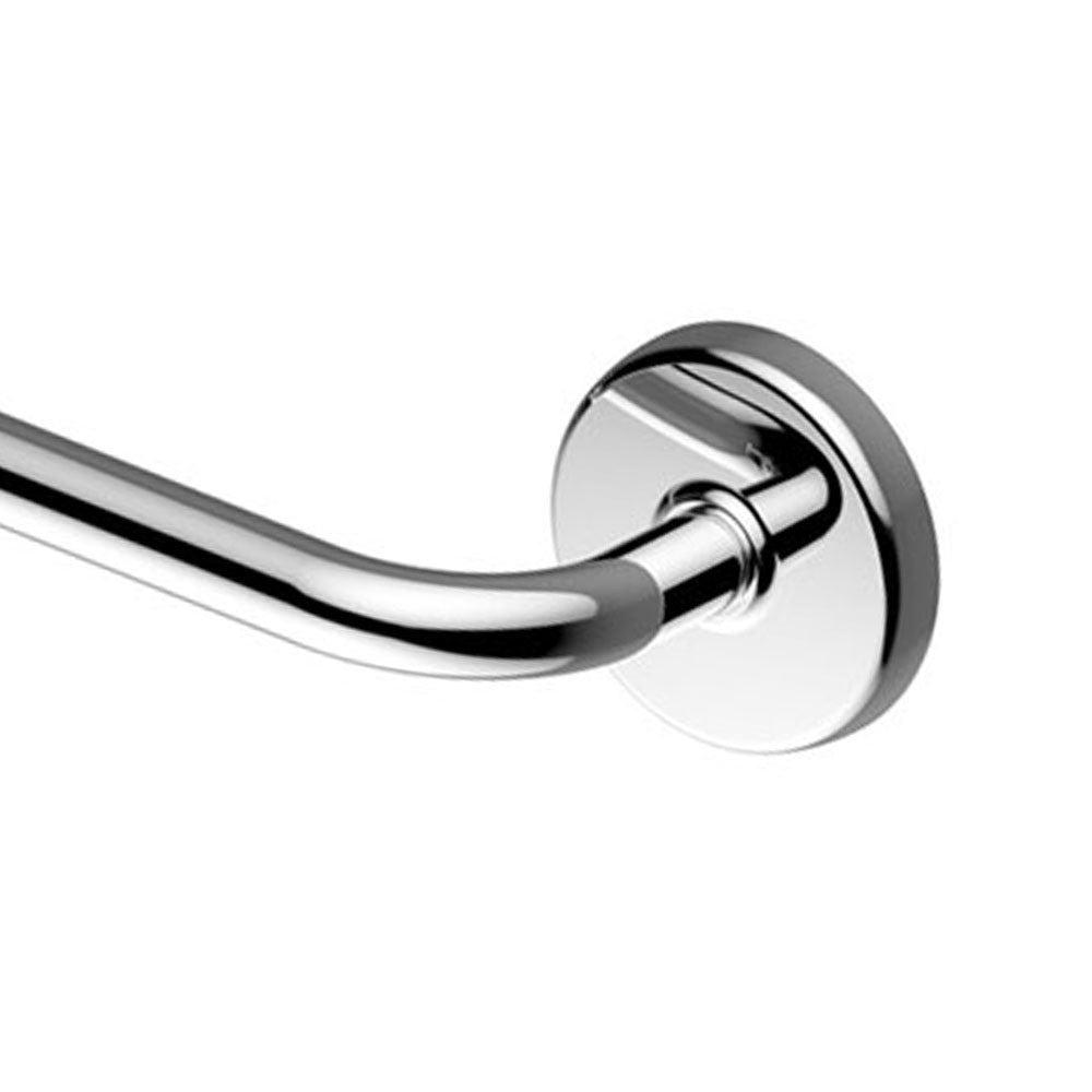 Porta salviette 37 cm cromato serie lipari - fissaggio ad incollo o viti