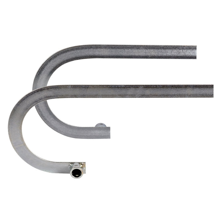 COPPIA BRACCI CURVI PER 1 MOTORE PORTA BASCULANTE GARAGE BASIC 09 ROCKET