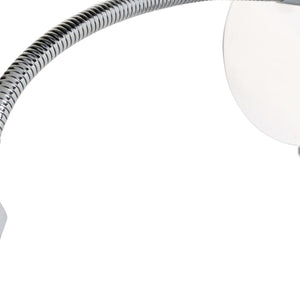 Applique Contemporanea Flexy Acciaio Cromo Led 0,75W 3000K