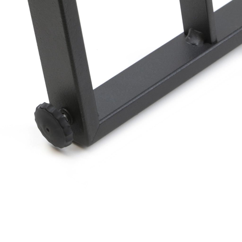 Emuca Struttura per Scaffale Lader, 1150, Verniciato nero, Acciaio