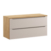 Set mobili bagno 120 cm con piano Ocean Beige 120 x 1401 x 46 cm
