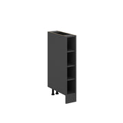 Vicco Scaffale da cucina Antracite 15 cm senza piano di lavoro