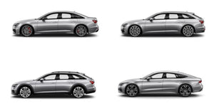 64B-402087 - Tappeto gomma baule - Audi A6 (C8) Berlina dal 07/2018-, Avant dal 09/2018, Allroad Quattro dal 09/2019-, A