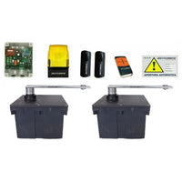 KIT COMPAS INTERRATO 180° 230 REVERSIBILE DIEFFEMATIC DUE ANTE BATTENTI MAX 2,5 M