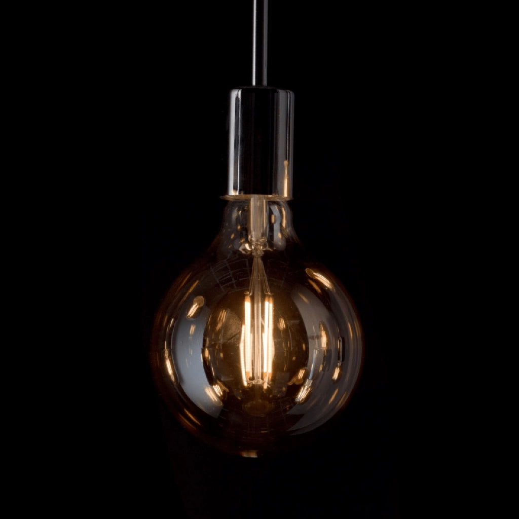 Lampadina G80 globo E27 LED 12W resa 174W lampada palla vetro luce 2700K decorativa pub bar locali taverna