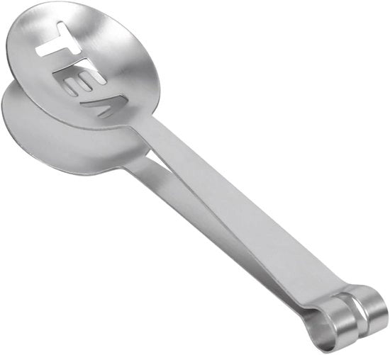 Sacchetto per tè leggero - RVS schermo - clip per alimenti - cucchiaio per tè/caffè - igienico - lavaggio delle mani - supporto per sacchetti per tè 

Modello: Theezakje Tang Lichtgewicht
Codice: 
Materiali: RVS