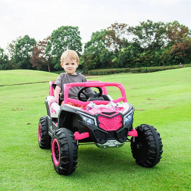 Auto elettrica per bambini 2 posti 4x4 con telecomando ¨C zephmum ¨C 12V