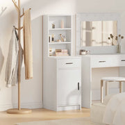 Credenza Bianco 40 x 40,5 x 135 cm Legno multistrato 865073