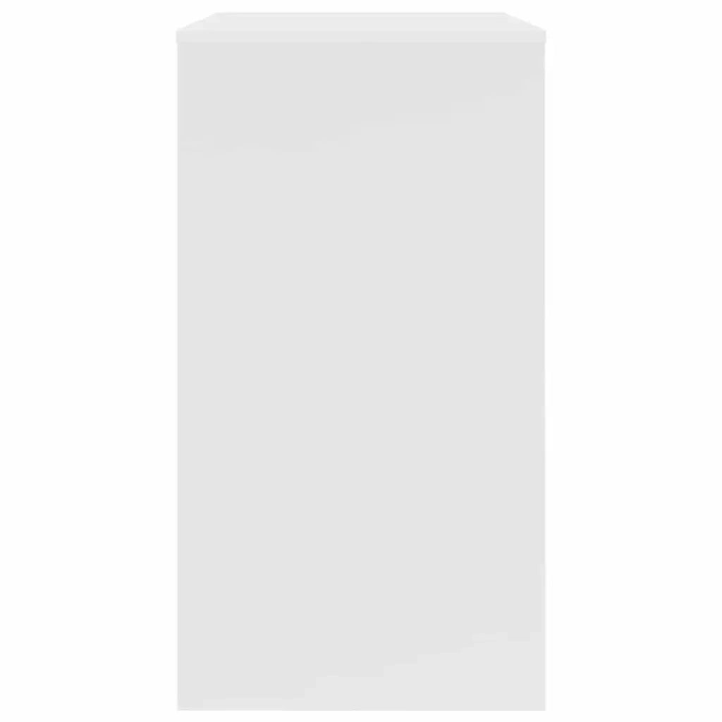 Scrivania | Tavolo da Ufficio Bianco 77.5 x 43 x 79 cm Legno multistrato