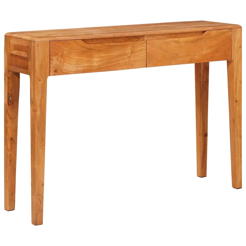 Tavolo consolle con cassetto Marrone 110 x 30 x 80 cm