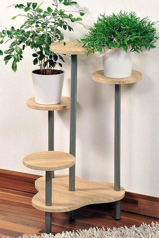 portatile multifunzionale per piante per balcone, angolo, salotto, ufficio, giardino 44 x 44 x 72,5 cm
