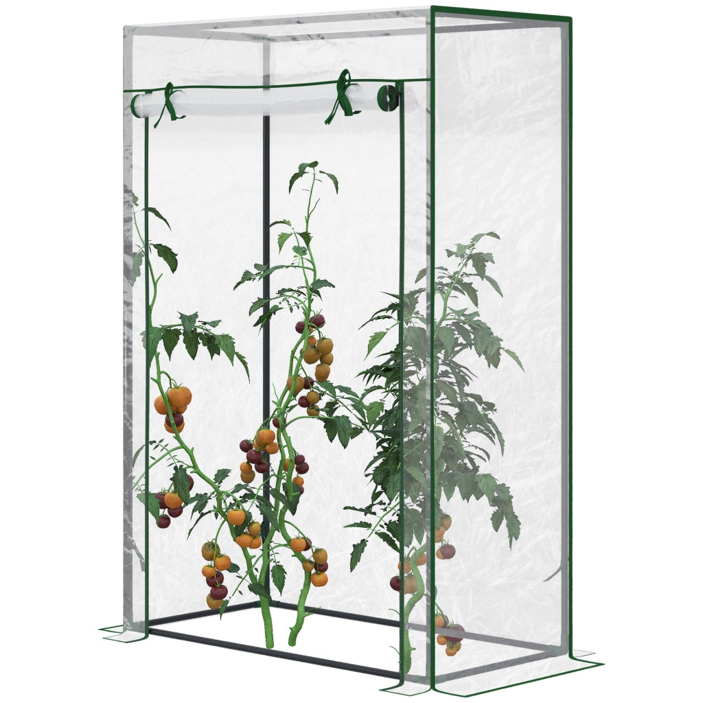 Serra da giardino ¨C zephmum ¨C bianco 100x50x150 cm
