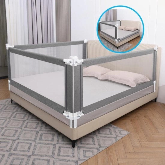 Protezione di Emergenza per Letto - Design Adattabile - 180 cm - Per Maggiore Sicurezza