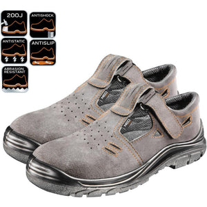 Topex 82-080 sandali da lavoro, , s1 sra, scamosciato, 39