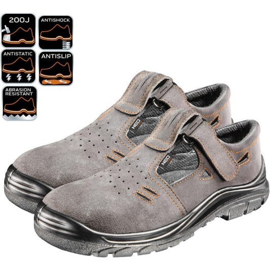 Topex 82-082 sandali da lavoro, , s1 sra, scamosciato, 41