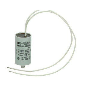 Condensatore in custodia plastica Da 6,3 Uf Mf Microfarad Per Motori Elettrici