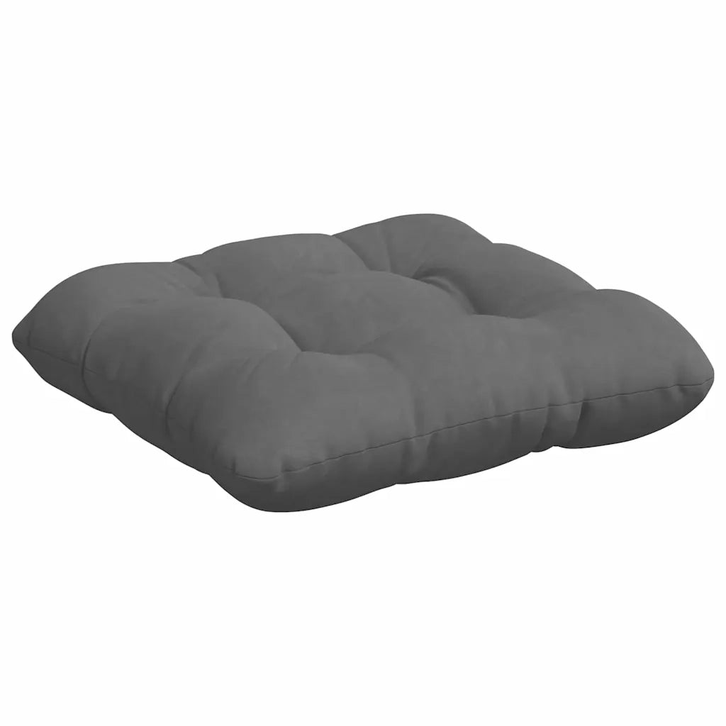 Cuscini per Seduta 4 pcs Grigio scuro 45 x 45 cm 42015134