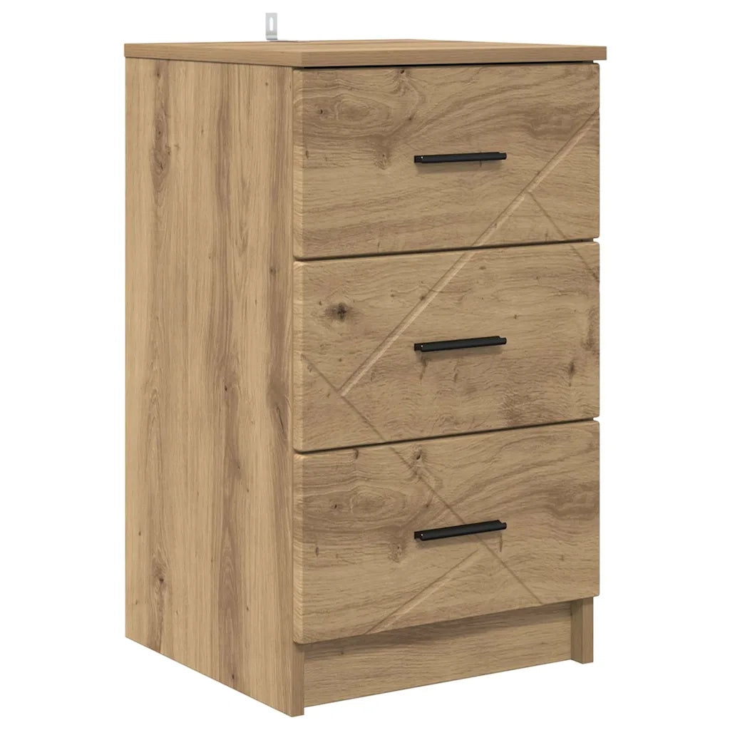 Armadio da Notte rovere artigianale 38 x 38 x 66 cm 883383