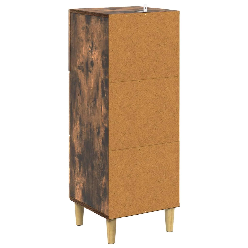 Mobile con Cassetti Rovere Fumo 33 x 34,5 x 90 cm