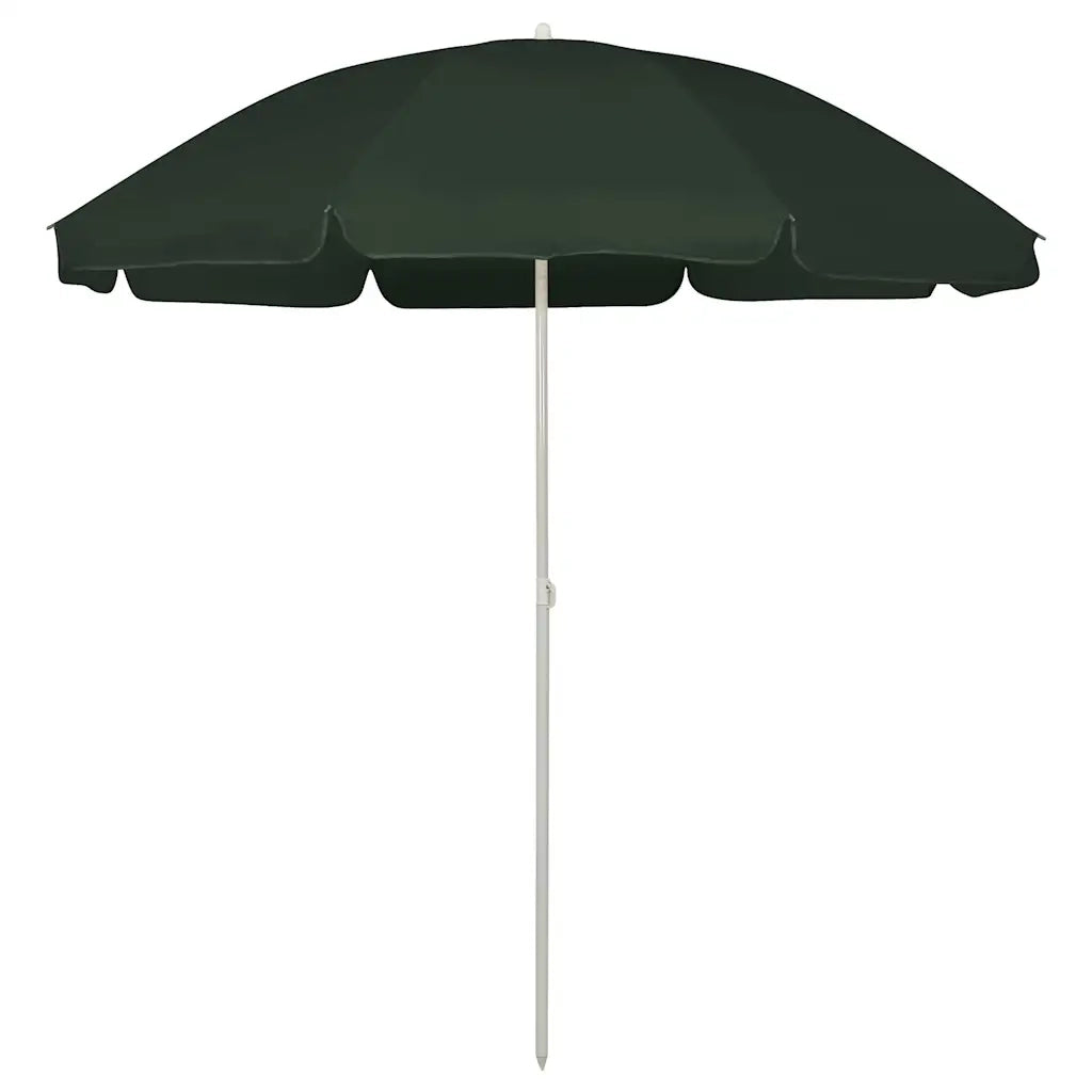 Ombrellone da Spiaggia Verde 240 cm 314705