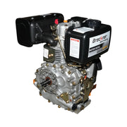 Motore diesel 7CV 178F, 296cc, 3600 giri/min, albero cilindrico filettato 19,05mm, avviamento a strappo