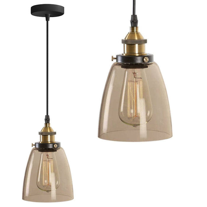 Lampada Da Soffitto Pensile Di Vetro Verto D APP049-1CP