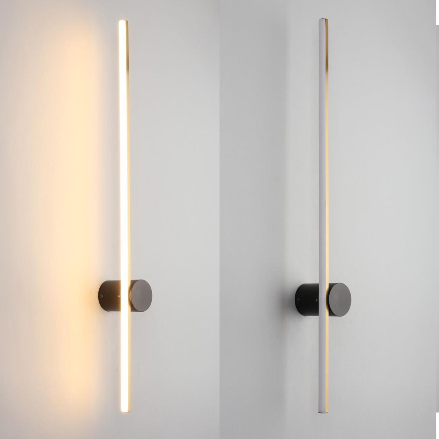 Applique Da Parete Led Lhj062-w Black Gold