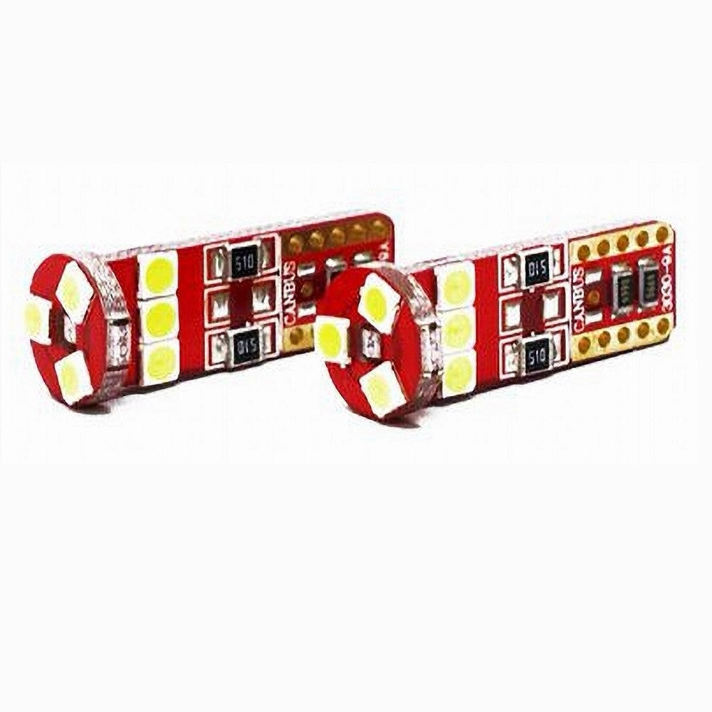 Trade Shop - Lampadine Di Posizione Canbus Maxtech L-p055 12v 9led 9w 6000k Ultra Luminose -