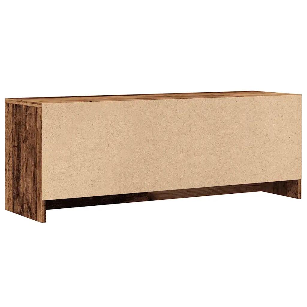 Mobile Porta TV Legno Antico 102x30x37,5 cm Legno Multistrato 855816
