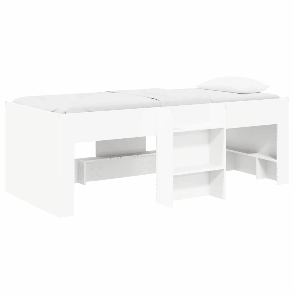 Letto Alto per Bambini Bianco 98.5 x 200 cm 3422563