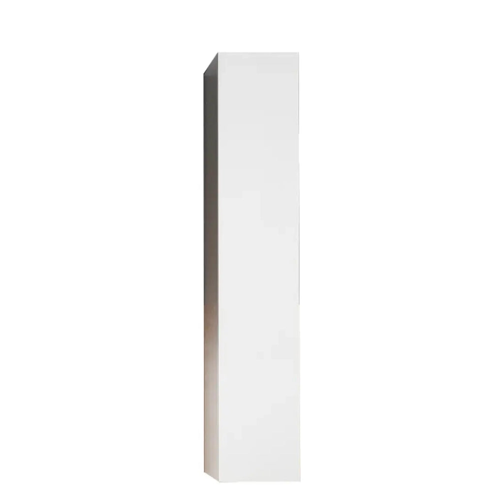 Mobile bagno sospeso VIENNA – 1 porta – Bianco lucido – Design moderno