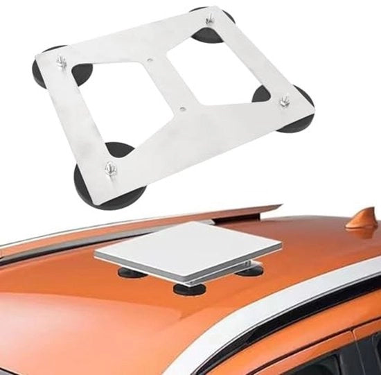 Montaggio Fermo Sterke per Tetti - Montaggio Mini Starlink Magnetico - Materiale Inox - Otre Antenna - Resistente alle Scalfitture - 66 kg di Resistenza al Trascinamento - Montaggio Autoadesivo