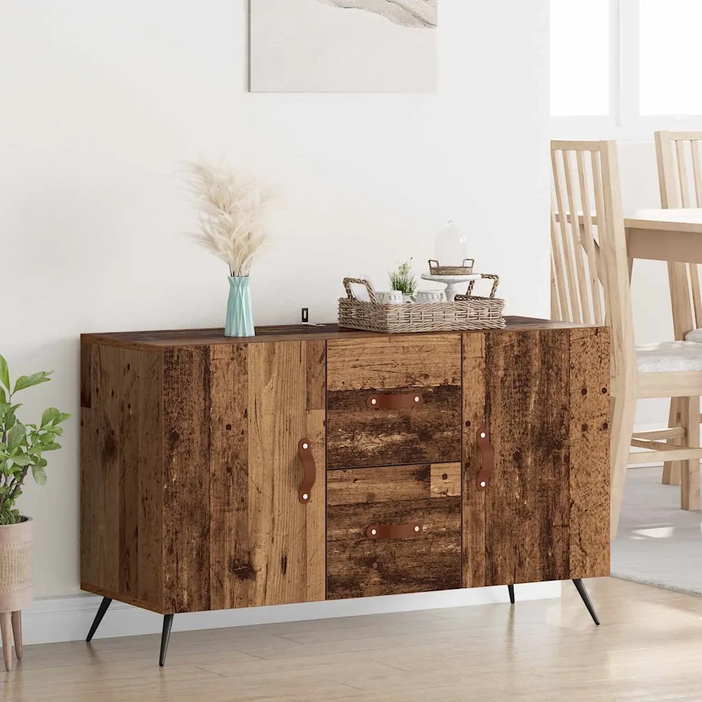 Credenza-Buffet-Armadio da cucina Legno vecchio 100 x 36 x 60 cm Legno multistrato 192184