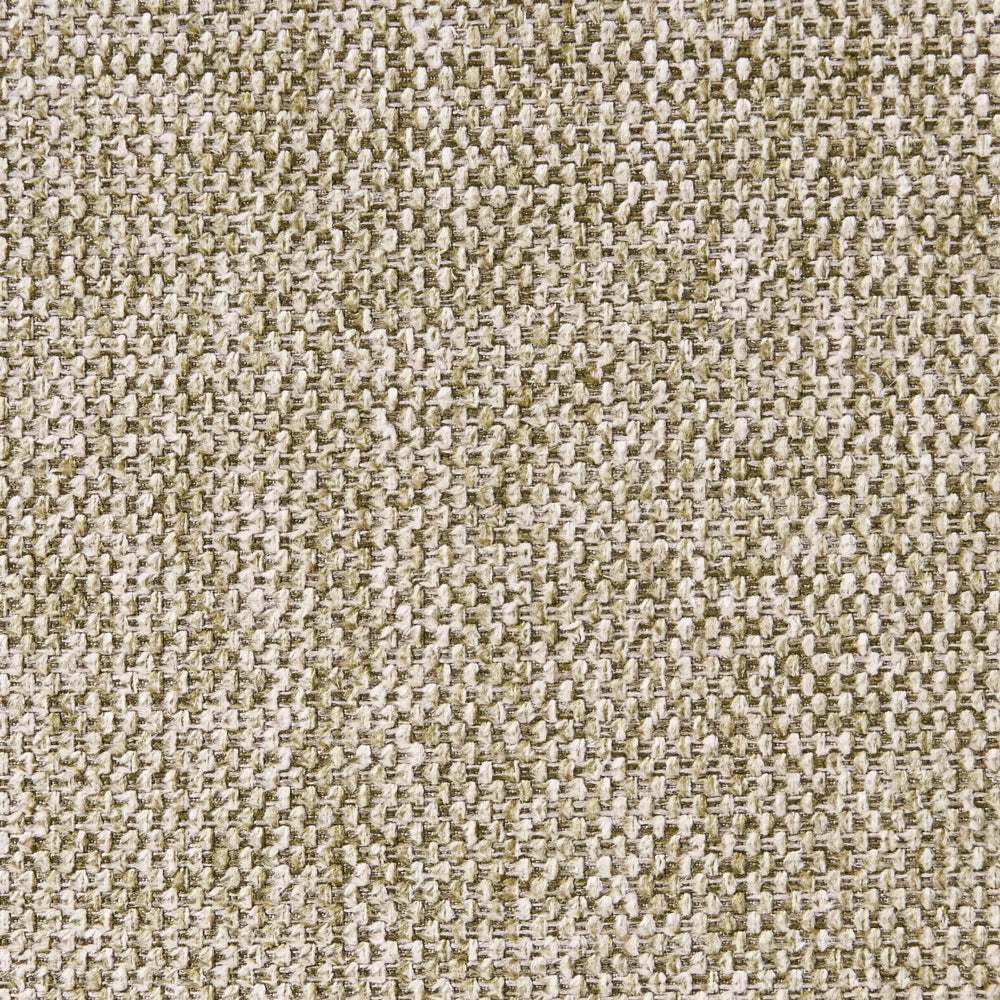 Set di 4 sedie da pranzo in tessuto Tappezzeria beige Gambe in metallo nero Design moderno e retrò