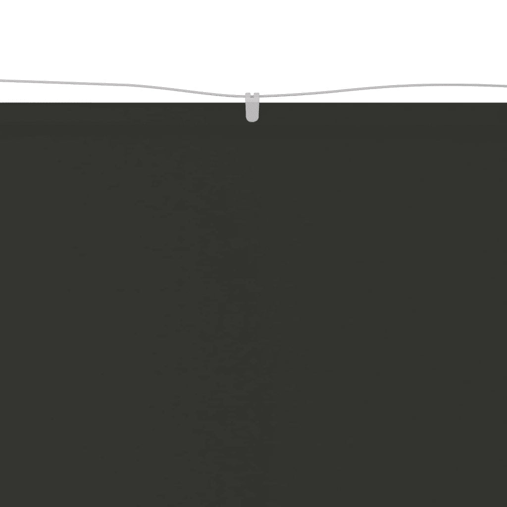 Paravento Verticale Antracite 140x420 cm in Tessuto Oxford CFW1155651