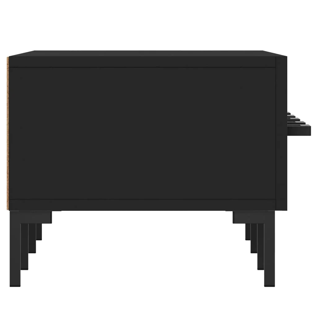 Mobile TV multimediale mensola TV credenza TV sala da pranzo soggiorno camera da letto 150 x 36 x 30 cm legno ingegnerizzato nero 02_0026033