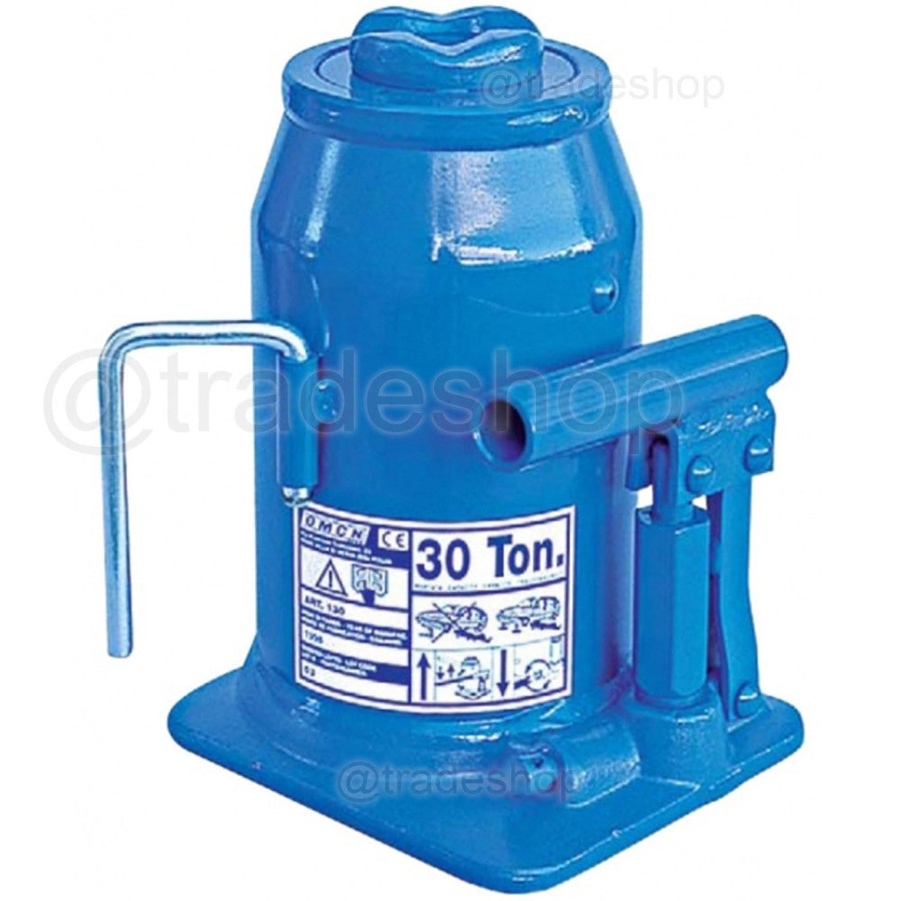 Trade Shop - Sollevatore Idraulico A Bottiglia Binda Idraulica Ton. 30 Omcn 130 Crick Cricco -