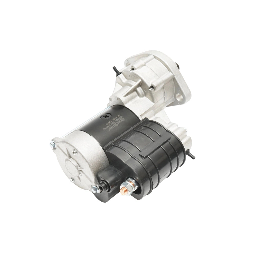 Motorino di avviamento 24V / 4 kW con pignone Bendix Z=9 per Fiat 314, 315, 411, 415, 441. Breckner Germany