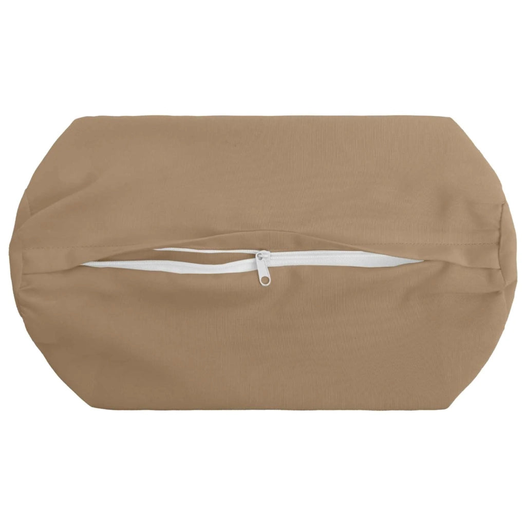 Federa 2 pz HEERLEN Tortora Ø 15 x 40 cm Poliestere 923339