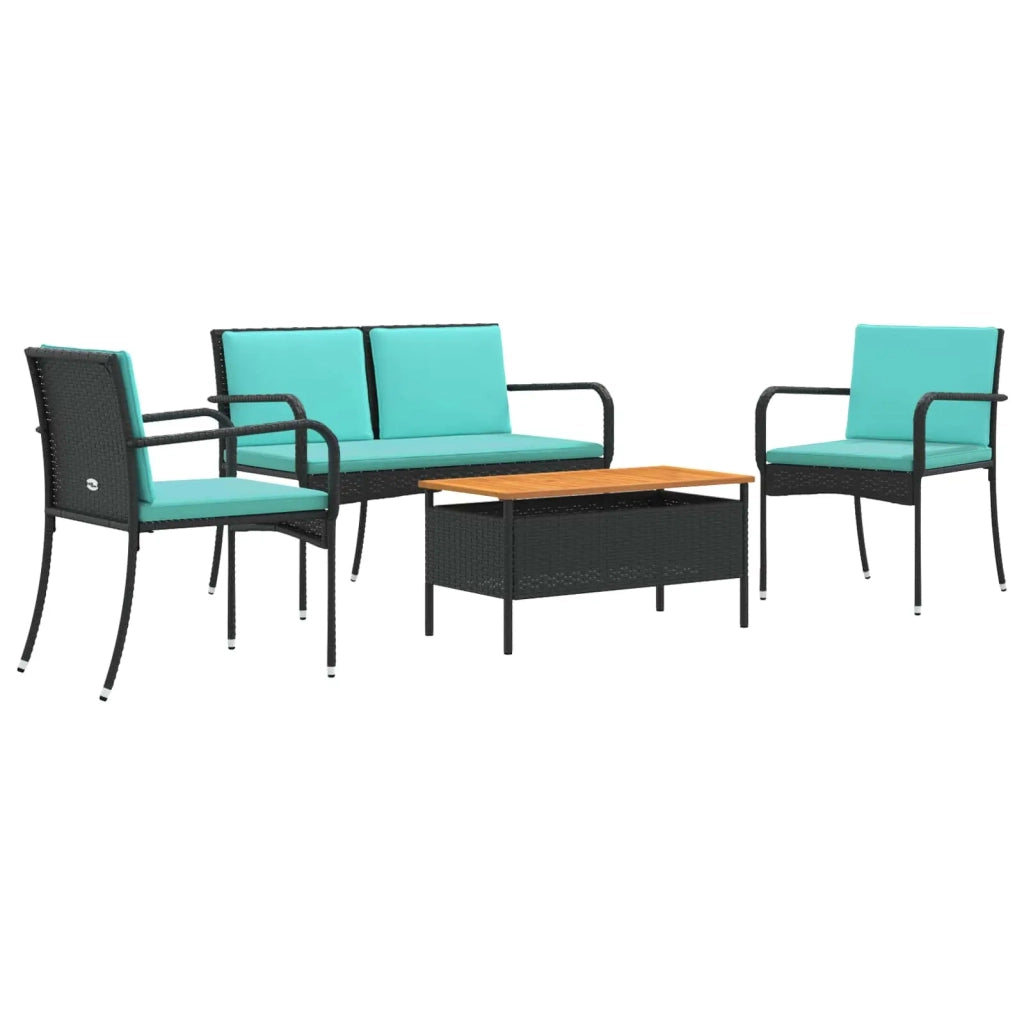 Set da giardino con cuscino acciaio 42025107