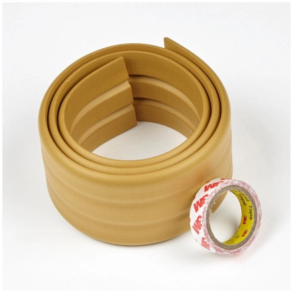 Proteggi Bordi Spigoli Tavoli Mobili Spessi Grandi 1.7 mm Protezione Bambini Colore: Marrone