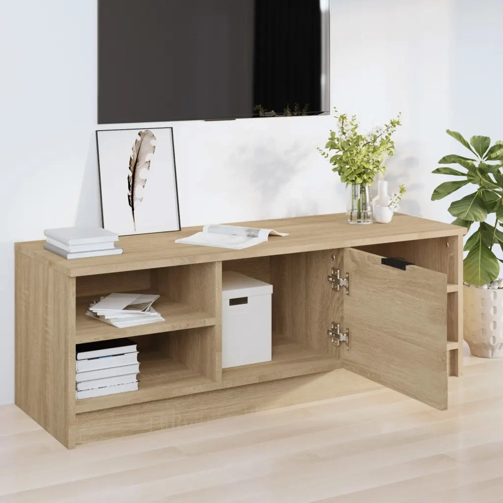 Mobile Porta TV-Mobile per TV-Credenza TV Rovere Sonoma 102x35,5x36,5cm Legno Multistrato