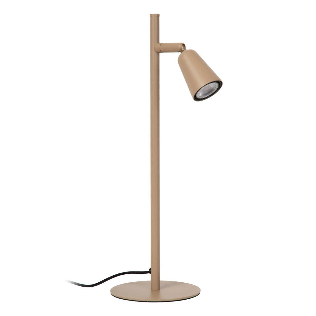 Lampada da tavolo TIANA 1xGU10 taupe metallo Lucide