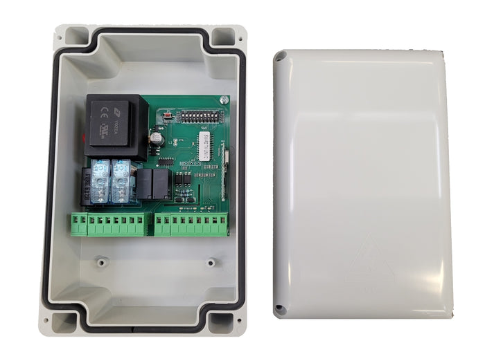 Centralina 230V Tts5 per 1 motore serrande basculanti barre con ricevente 433Mhz