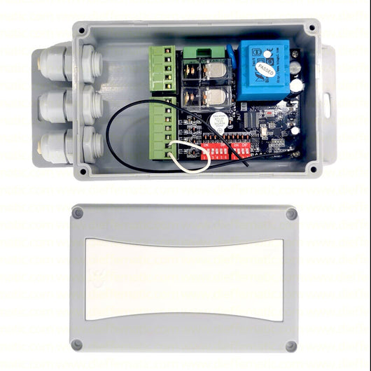 CENTRALE DI COMANDO UNIVERSALE CON RX INTEGRATO PER SERRANDA AVVOLGIBILE 230V