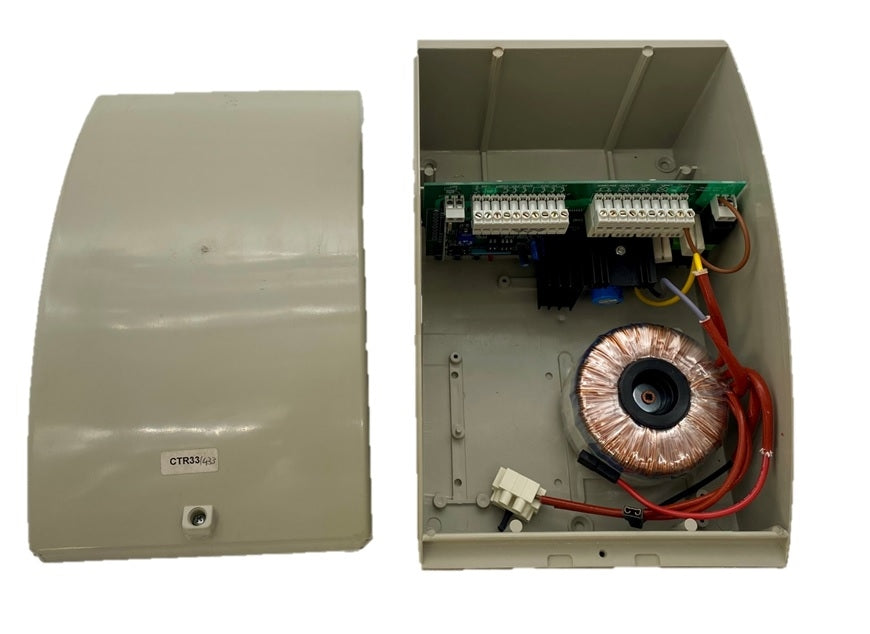 QUADRO CON BOX 12V UN ANTA CTR33 CENTRALINA RICAMBIO CON RICEVITORE 433 MHZ