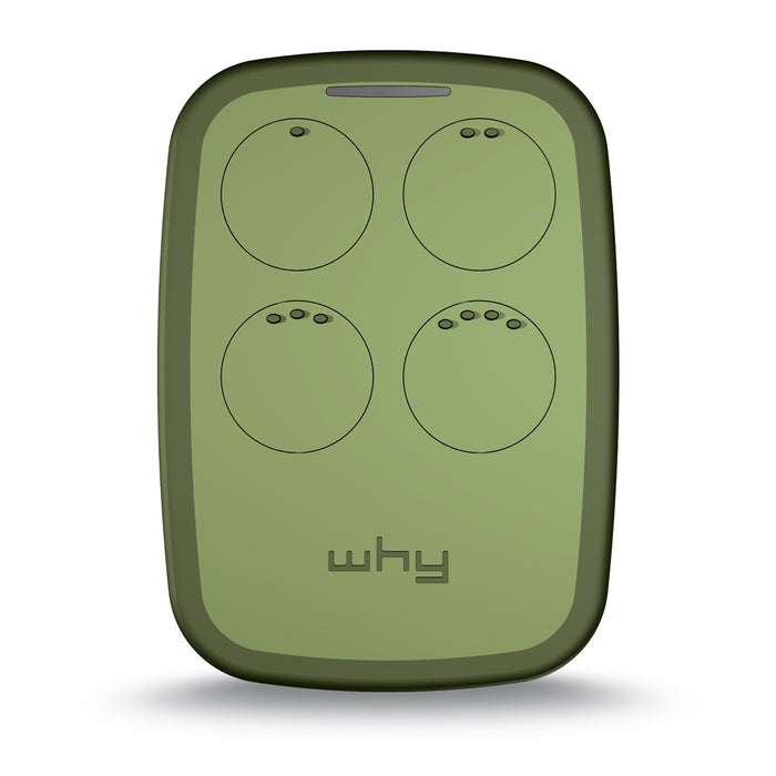 TELECOMANDO RADIOCOMANDO TRASMETTITORE SICE WHY EVO OLIVE GREEN FISSO / ROLLING CODE