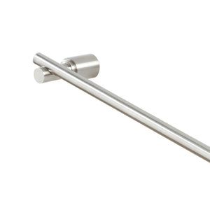 Porta salviette in acciaio spazzolato 52 cm - serie strike